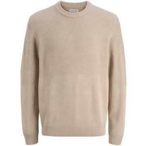 Jack & Jones - Jjcarl Knit Crew Neck - Crème - Pull