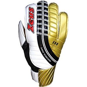 Zeus GK handschoen EKO wit zwart-goud 6