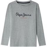 Pepe Jeans - PB5000027 - T-shirt - Wit - Lange Mouwen - Casual - Katoen