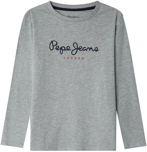 Pepe Jeans - PB5000027 - T-shirt - Wit - Lange Mouwen - Casual - Katoen