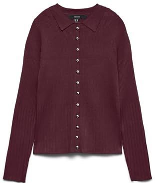 Vmsiri - Gebreide Pullover - Polo - Lange Mouwen - Regular Fit