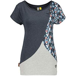 alife & kickin Zoeak T-shirt voor dames, marineblauw, M