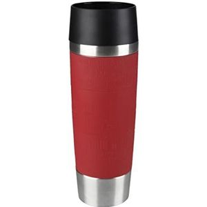 Tefal Travel Mug Thermosfles - 500 ml - RVS/Rood