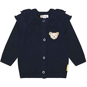 Steiff Gebreide jas voor babymeisjes, Steiff Navy, 56 cm