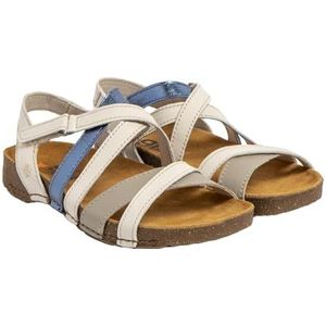 Art 1116 I Breathe, damessandalen, multicrème, 37 EU, meerkleurig crème, 37 EU