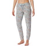 Schiesser Dames slaapbroek lang met manchetten Modal-Mix + Relax pyjama-onderdeel, Bluebird_175481, 44, Bluebird_175481, 44