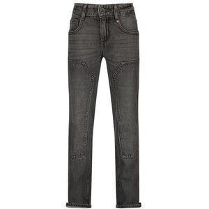 Vingino Peppe Carpenter Jeans voor jongens, Donkergrijs vintage, 12 Jaar