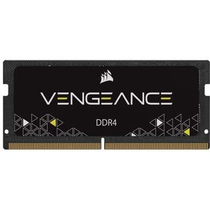 Corsair Vengeance SODIMM 16GB (1x16GB) DDR4 2666MHz CL18 geheugen voor laptop/notebooks (ondersteuning voor Intel Core™ i5 en i7 processoren van de 6e generatie) zwart