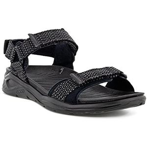 ECCO Heren X-trinsic M Flat Sandaal, zwart, 42 EU