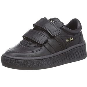 Gola Grandslam Velcro Sneakers voor kinderen, uniseks, zwart, 26 EU