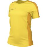 Nike - W Nk Df Acd23 Top Ss - Sportshirt - Tour Yellow/University Goud/Zwart