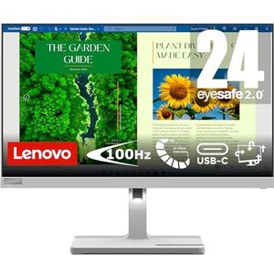 Lenovo L24m-40 WLED Monitor | 23.8"" | 4ms RT | 100Hz