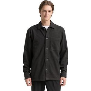 TOM TAILOR Denim heren overhemd, 39019 - Black Twill, XS