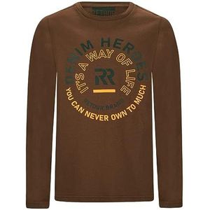 Retour Denim de Luxe Melvin T-shirts voor jongens, chocolate, 140/152 cm