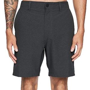 Hurley M Phtm Echo 45,7 cm casual shorts, zwart, 33 heren