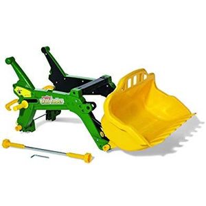 Rolly Toys rollyTrac Lader Premium 408955 Lader (voorlader groen, voor kinderen van 3-10 jaar, accessoires voor kindertractoren)