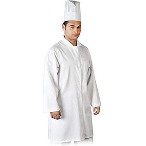 Leber&Hollman LH-Food_Cmexl Cook/Food/Hcl mannen beschermingsschort, wit, XL maat