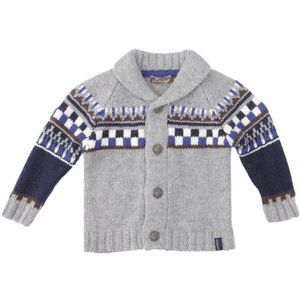 Jean Bourget baby-jongens cardigan tricot gebreide jas