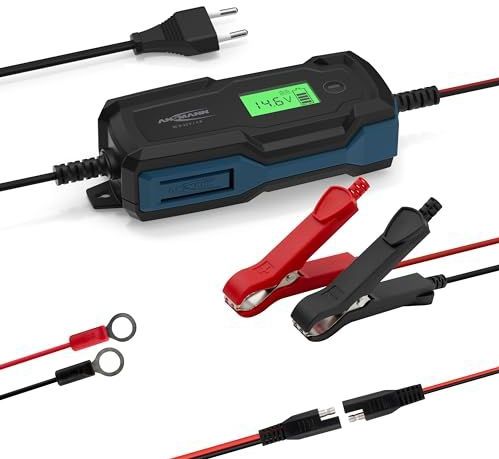 Ansmann - Acculader BC 6-12V - 4A - 10-traps voor Loodzuur en LiFePO4