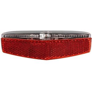 M-Wave Helios unisex volwassenen USB accu bagagedrager achterlicht, rood