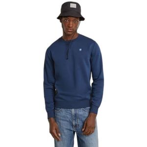 G-Star RAW Premium Core sweatshirt, blauw (Dk Sea Blue D16917-c235-1023), XXL