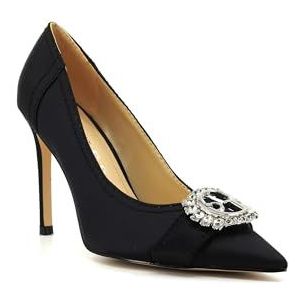 Guess - Décolléte - Pumps - Zwart - Leer - Hakhoogte 10 cm