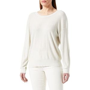 Morgan MVOIX damestrui, lange mouwen, ronde hals, ivoorkleurig, TXS, Ivoor, XS