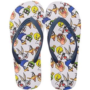 FILA WB Troy AOP Kids Slipper, Navy, 30 EU