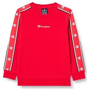 Champion Legacy American Tape-Powerblend Crewneck sweatshirt, intensief rood, 5-6 jaar, kinderen