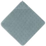 Jollein Handdoek voor baby's, badstof, Nijntje Jacquard Sea Green, 100% katoen, 75 x 75 cm, Oeko-Tex gecertificeerd, babyhanddoek met capuchon voor meisjes en jongens