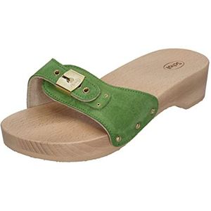 Scholl Pescura hak sandaal voor dames, Groen, 36 EU