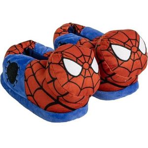 CERDÁ LIFE'S LITTLE MOMENTS Spiderman Pantoffels met 3D-applicaties, uniseks, voor kinderen, Rood, 30/31 EU