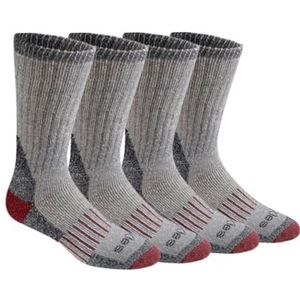 Dickies Men's Heavy Weight Wool Blend Thermal Crew Socks 2 & 4 Pairs, Blue (4 Pairs), Large Socks Multipack