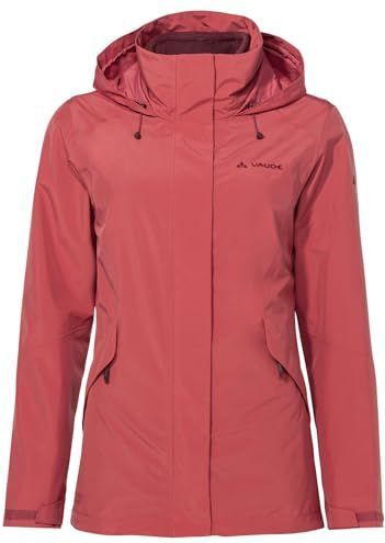 VAUDE Rosemoor II 3-in-1 damesjas, waterdichte en ademende winterjas voor dames, dubbele jas met afneembare binnenjas, overgangsjas, ideaal voor outdooractiviteiten