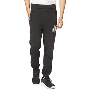 Armani Exchange Icon Tracksuit Bottom sportbroek voor heren, zwart, S