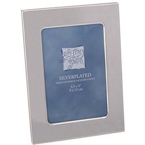 Elegance 8171 Silver Plated Picture Frame, 3"" X 5