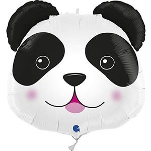 Grabo FG72013-P Panda 74 cm pandabeer folieballonnen, kleurrijk