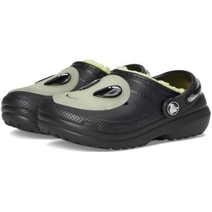 Crocs - Classic Lined Alien Clog - Klompen - Zwart - Uniseks Kinderen
