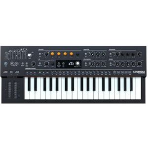 Arturia Minifreak Spotaneous Algorithmic 37 toetsen 6 spraak polyfone Synthesizer met analoogfilter, 11 FX-algoritmes, arpeggiator en sequencer