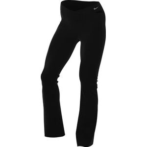Nike Zenvy Cutout Geribbelde, Uitlopende Leggings Met Zachte Hold En Hoge Taille Voor Vrouwen, Zwart/Pcg6C, HJ1846-010, M