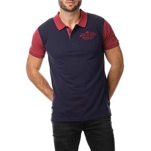 HOPENLIFE Griffith Navy L herenpolo, marineblauw, L