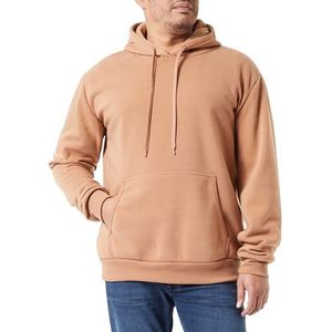 Bondry Sportieve stretch gebreide trui voor heren polyester camel maat XXL, kameel, XXL