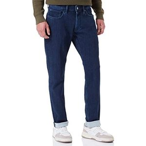 s.Oliver Heren Carson: 5-pocket jeans met riemlussen, blauw, 31W / 30L