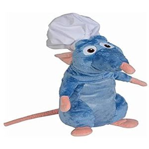 Nicotoy 6315876236 - Disney Ratatouille Remy met Koksmuts 60cm Knuffel