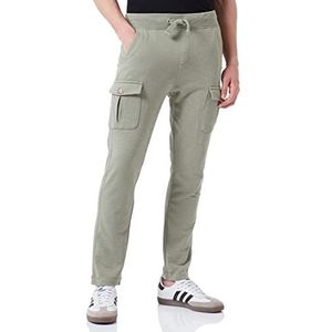 TOM TAILOR Uomini Cargo sweatbroek 1031645, 29003 - Olive Branch Green, XL