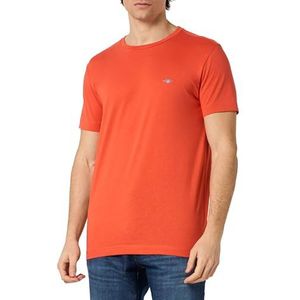 Slim Shield SS T-shirt, oranje (burnt orange), XL