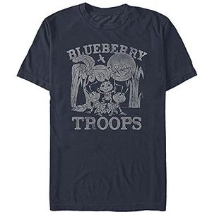 Disney A Bug's Life - Blueberry Troops Unisex Crew neck T-Shirt Navy blue XL