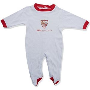 Sevilla FC pelsev romper, bebé-niños, 06PEL03-18, wit (blanco/rojo), 18 meses