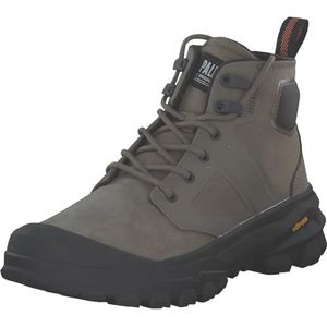 Palladium - PALLARIDER ZIP MIX - Motorlaarzen - DUSKY GREEN