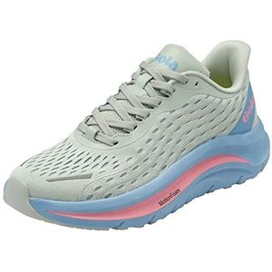 Gola Alzir Speed hardloopschoen voor dames, Lichtgrijze Vista Blauwe Thee Roos, 36 EU